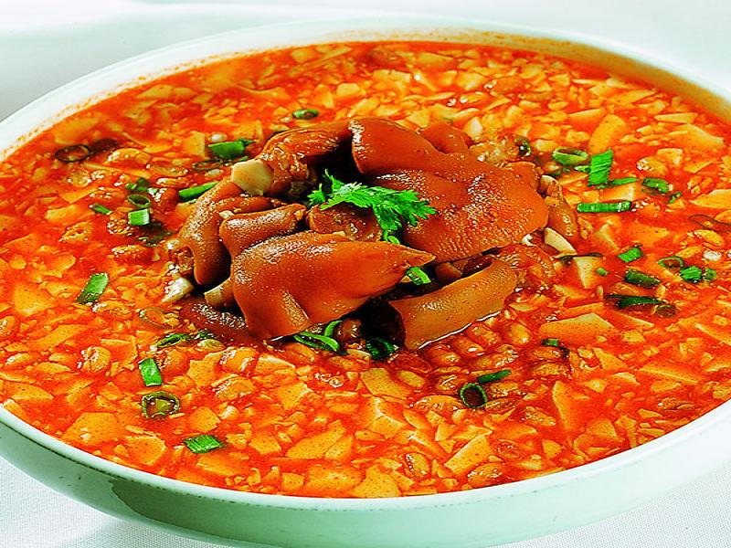 黃六豆花