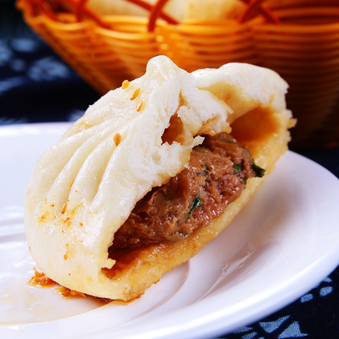 美味肉餡饞包