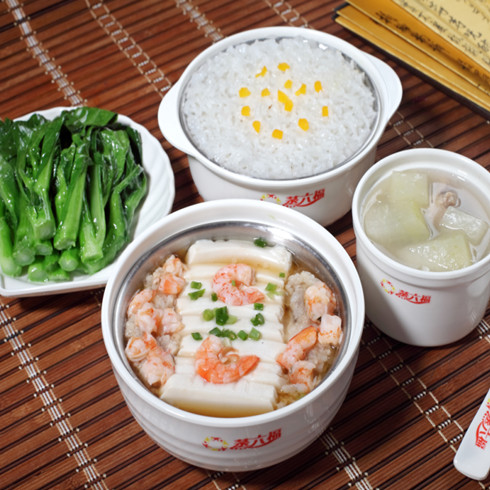 蝦仁豆腐套餐