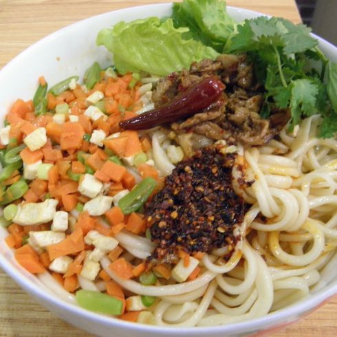 啟元美食推廣培訓(xùn)-陜西風(fēng)味干拌臊子面