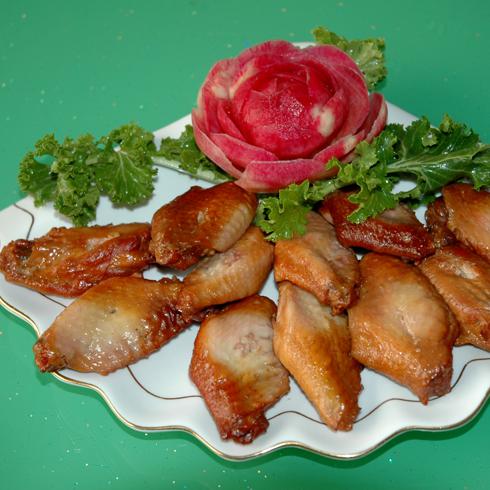 龍府烤雞架子翅中