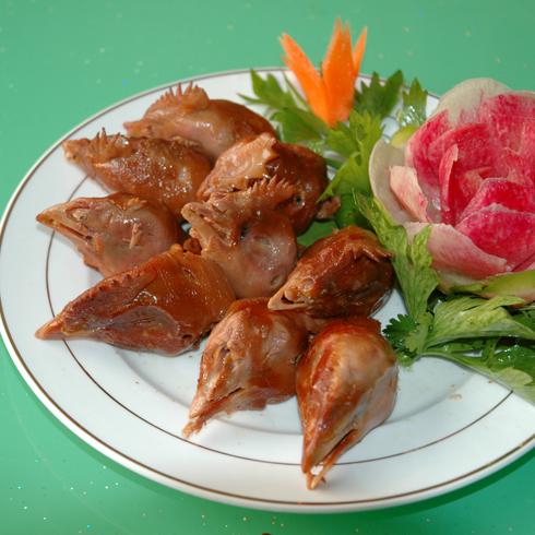 龍府烤雞架子雞頭