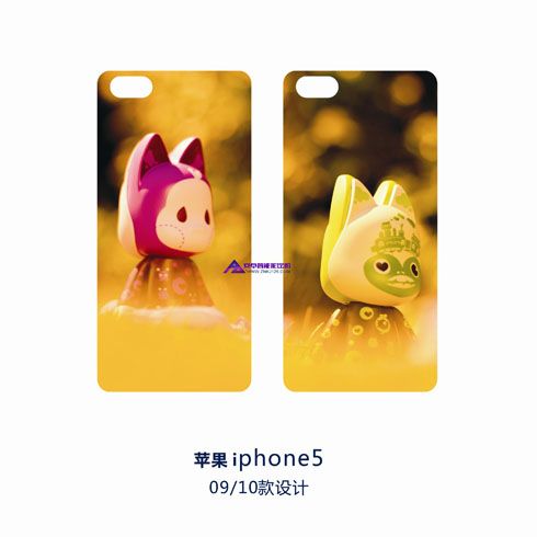 iphone5-5s 個性玩偶手機殼設計