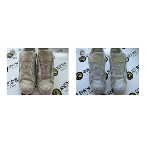 運(yùn)動(dòng)鞋護(hù)理前后