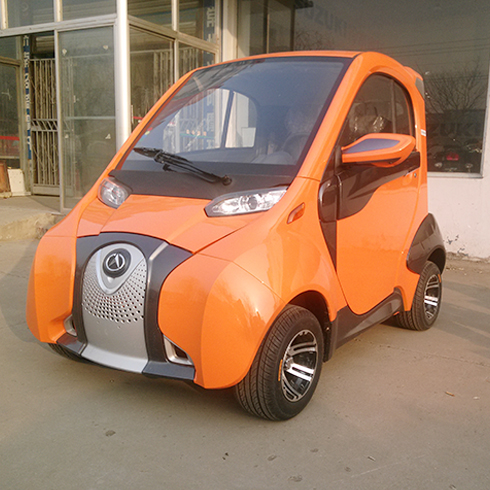 知影電動車產(chǎn)品-知影電動車橙色新款