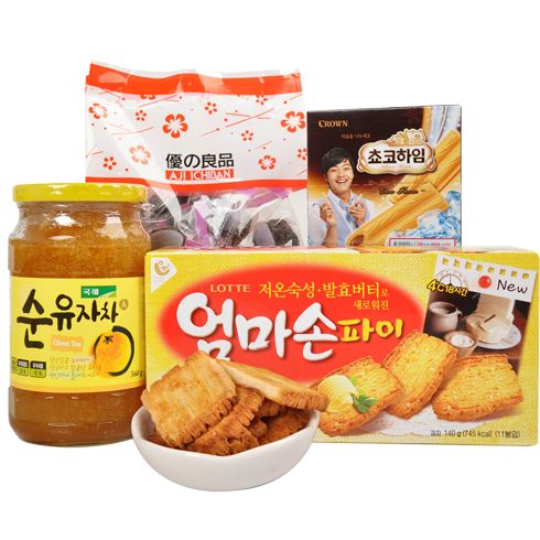 優(yōu)壹家進口食品店產(chǎn)品-韓式零食套裝