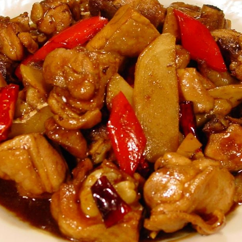 奇味養(yǎng)生雞小吃車(chē)產(chǎn)品-仔姜悶雞