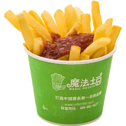 魔法土豆小吃-番茄醬薯?xiàng)l
