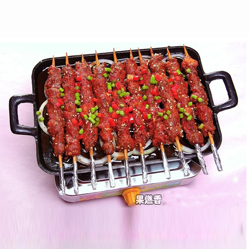 果燃香瓦缸烤魚(yú)-烤串