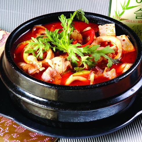 辣五花拌飯