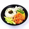 板燒廚房快餐-韓式雞肉板燒飯