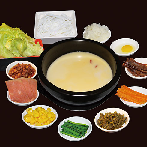 張一碗過(guò)橋米線(xiàn)-雞湯米線(xiàn)配料