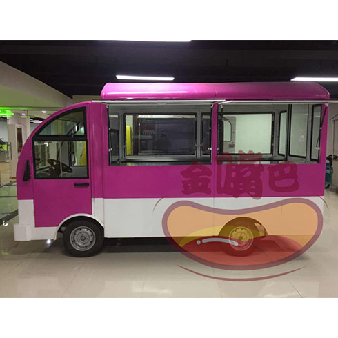金嘴巴小吃車(chē)-紫色車(chē)款型