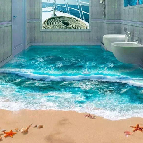 博科3D萬能打印機(jī)-3D浴室效果