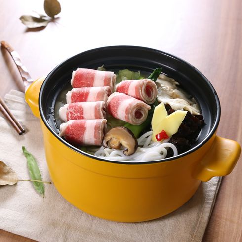 火山石爆魚(yú)快餐-菌菇牛粉