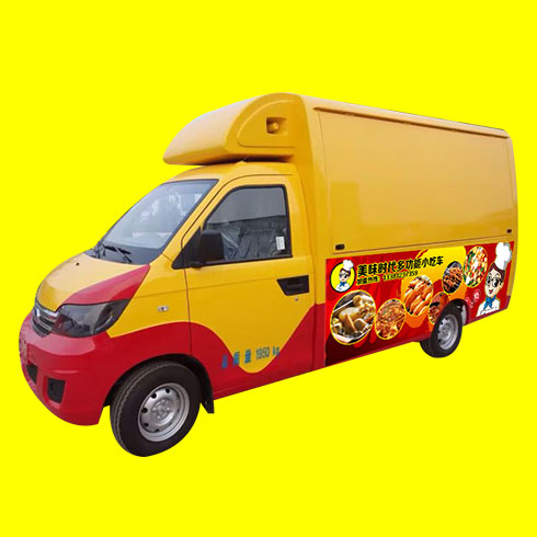 美味時(shí)代小吃車(chē)-豪華餐車(chē)