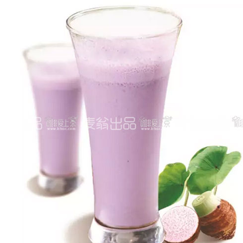 咖啡愛(ài)上茶飲品-香芋奶茶