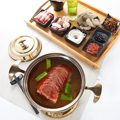 嗲嗲魚(yú)粉-牛肉鍋套餐