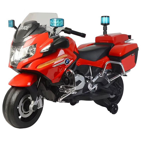 潮乎想象潮品百貨店-合金警車(chē)摩托車(chē)模型