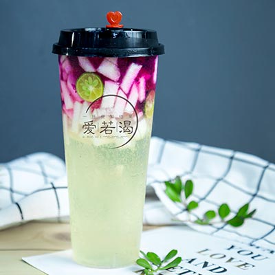 愛若渴茶飲-山藥藍莓金桔茶