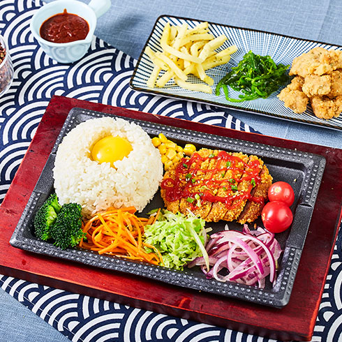 嗨哥-番茄汁雞排飯