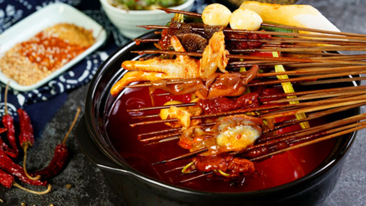 辣三國(guó)串串火鍋-郡肝串