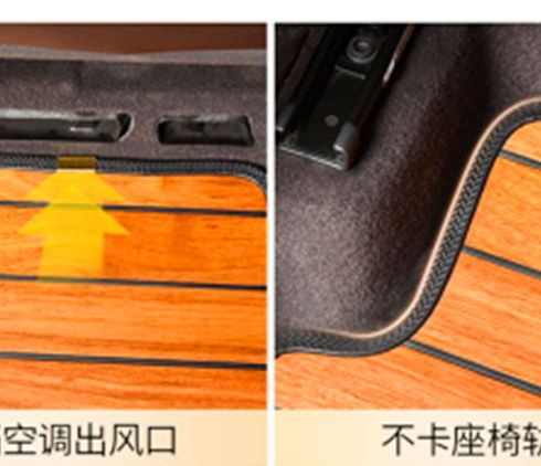 飛黃騰踏汽車實(shí)木腳墊-新實(shí)用腳墊
